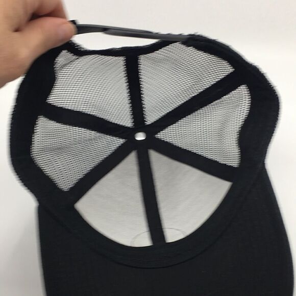 DaKine Aloha circle crest trucker hat SnapBack black cotton baseball cap - Picture 12 of 14